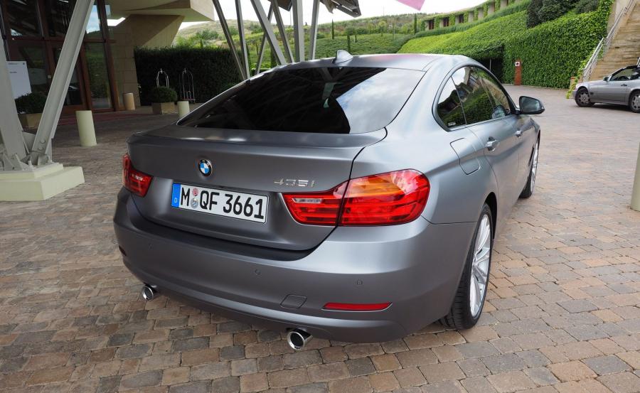  BMW 435i Gran Coupe Individual Frozen Cashmere Silver 2014 года  (фото 9 из 10)
